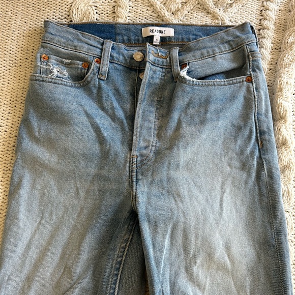 Re/Done 90s High-Rise Ankle Crop - Picture 3 of 4